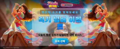 피냐타 윈즈 행운의 파티 banner